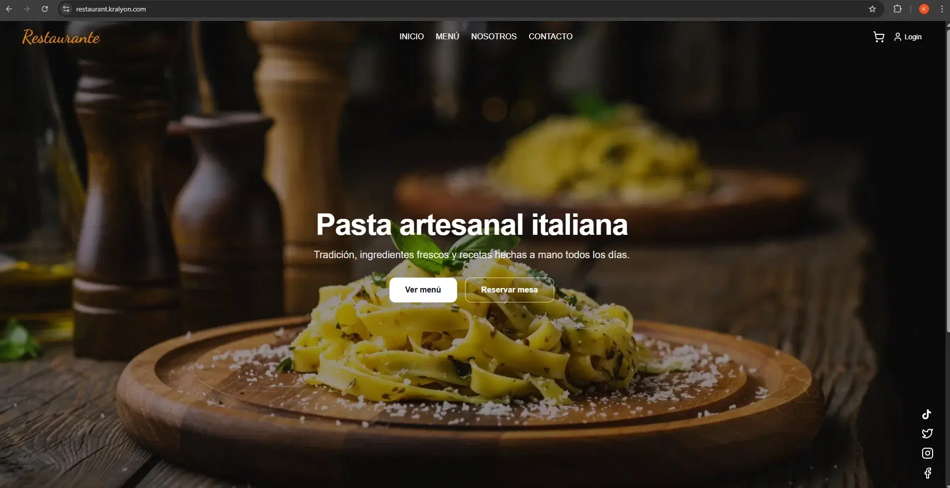 Modelo de Restaurante - Kralyon